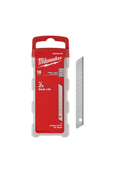 Milwaukee Ayarlı Maket Bıçağı Yedek 9 Mm PK(10)