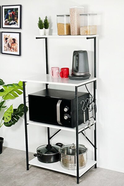 Weblonya Mutfak Bangosu Raf Kahve Köşesi Çok Amaçlı Dolap 5169