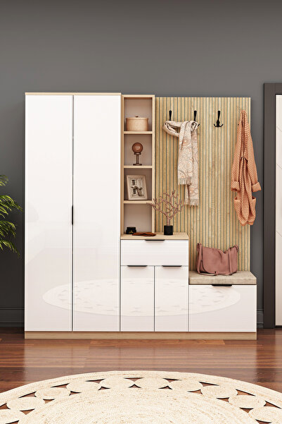 Avmpark Bona Portmanto Sepet-beyaz Pt-b2r3m1