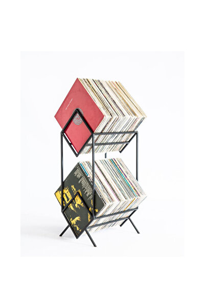 Abronya Pikaplık Plaklık Cd Organizer Metal Dvd Düzenleyici