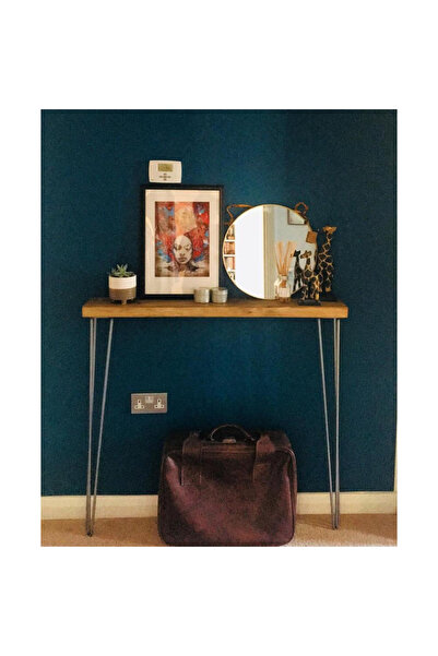 Abronya Kalorifer Üstü Dresuar Ahşaplı Ferforje Metal Dresuar