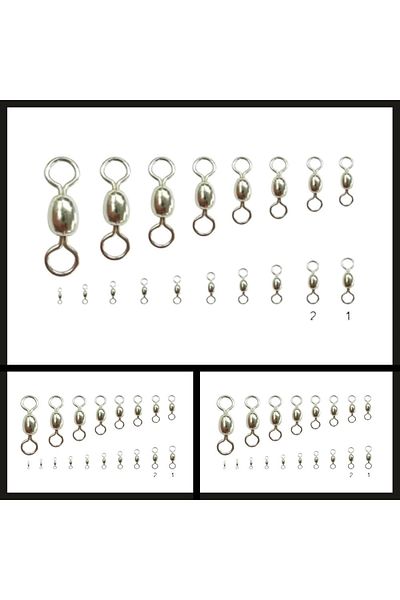 Uygunayakala Suitable-Catch 6 Pieces No:5 Ty-10001 Steel Ball Swivel-Swivel-Swivel123
