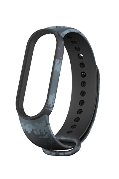 Nezih Case Xiaomi Mi Band 5 / 6 Uyumlu Kordon Akıllı Bileklik Kordonu Klasik ...