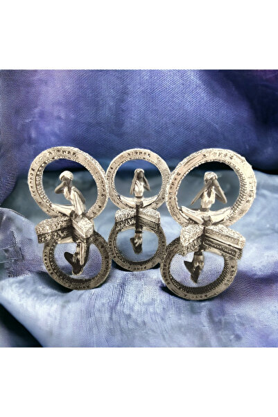 TEVFİK GÜNDAY DEKORASYON Görmedim Duymadım Bilmiyorum Gümüş Biblo