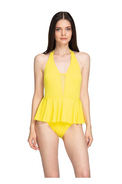 Dagi Yellow Triangle Swimsuit