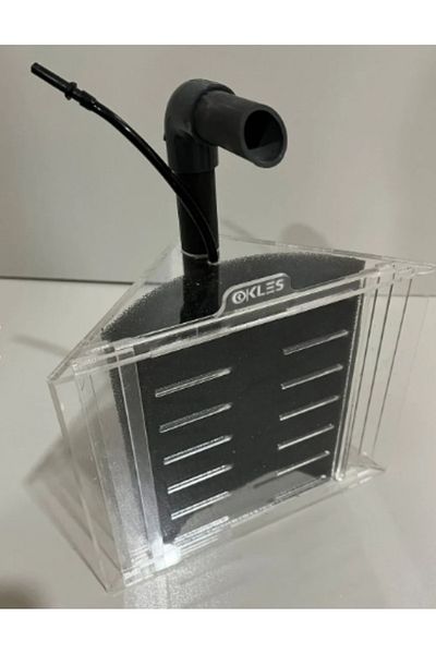 KLES Pipe Filter (SUMPLU) [transparent] [22x12x20h] [triangle] [l]