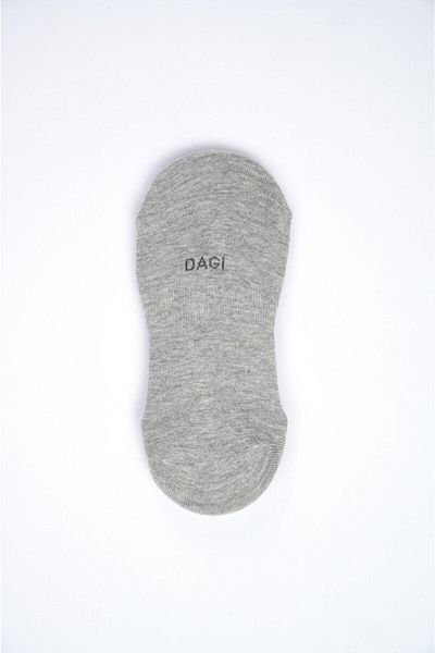 Dagi Gray Melange Yoga-plates Socks