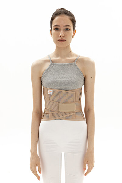 İnan Korse Lumbosakral Çelik Balenli Bel Korsesi