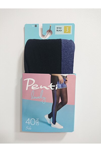 Penti detaliu cu dungi laterale pe chiloți-laterale