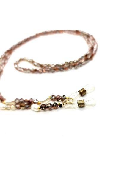 Pag accessories حزام النظارات النسائية مطرز بالكريستال
