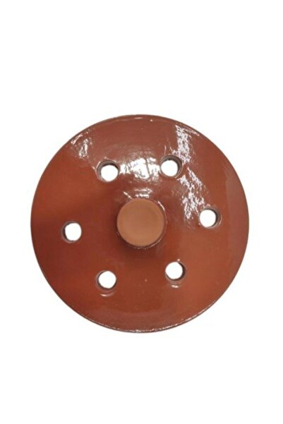 LALEZEN Çömlekçilik Battal Boy Sırlı 25 Cm Toprak Dolmalık Sarma Taşı