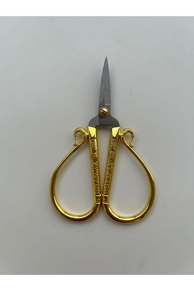 Vintage Arte De Design - Chubby Gold Scissors