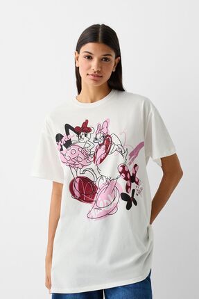 Bershka mickey mouse t shirt 2025