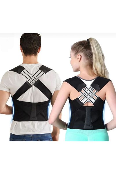 MissFlex Fit Adjustable Back Posture Support Belt Posture Corrector Back Waist Corset Helping Upright Posture