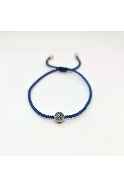 Pag accessories Makrome Burgu Ip Nazar Zirkon Bileklik