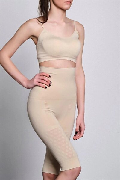 Esbersi Women's Long Leg Cellulite Shorts Corset