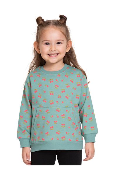 My Hanne Cherry Patterned Sweat 54361