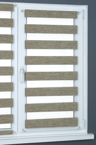 wenthi Hazır Briz Zebra Perde Balkon Kapısı Perdesi ve Pencere Cam Perdesi - ...