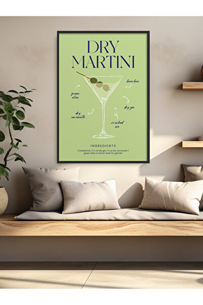 HOMEPACK Pictură poster modernă din seria Cocktail cu un singur cadru TK/442