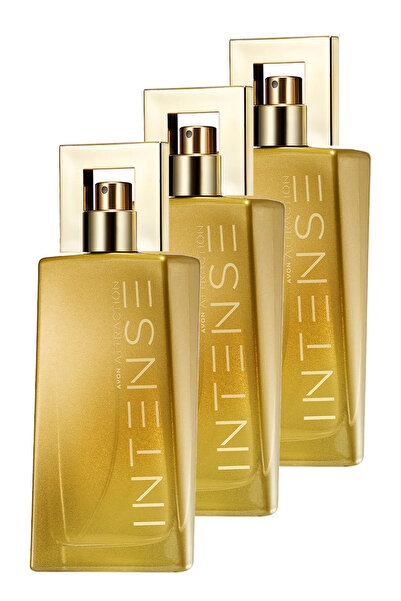 AVON Attraction Intense Kadın Parfüm Edp 50 Ml. Üçlü Set