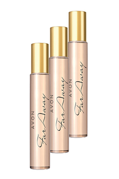 AVON Far Away Kadın Parfüm Çanta Boyu Edp 10 Ml. Üçlü Set