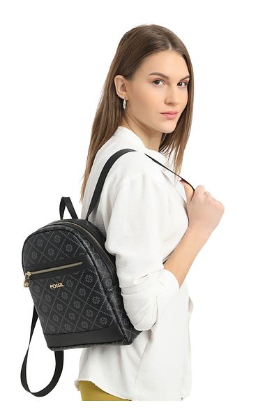 Fossil Rucsac negru pentru femei 23x29x12 cm 05FM24Y1007