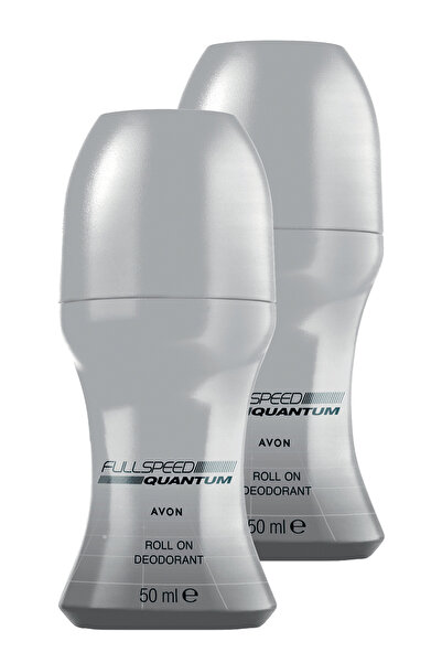 AVON Full Speed Quantum Erkek Rollon 50 Ml. İkili Set