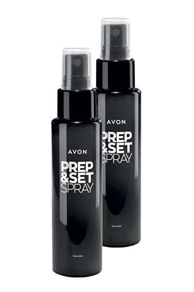 AVON Prep and Set Spray Makyaj Sabitleyici Sprey 125 Ml. İkili Set