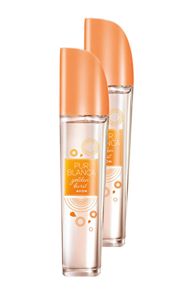 AVON Pur Blanca Golden Burst Kadın Parfüm Edt 50 Ml. İkili Set