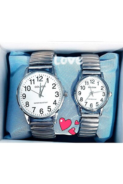 GOLDON SPRING CORD VINTAGE COUPLE WATCH