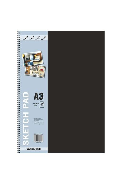 Copic Can Kardeş Spiral Sketch Pad 30 Sheets 200g 29.7x42cm