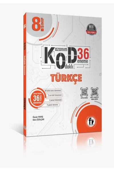 Fi Yayınları 8.SINIF TÜRKÇE KOD 36 DENEME / Fİ YAYINLARI