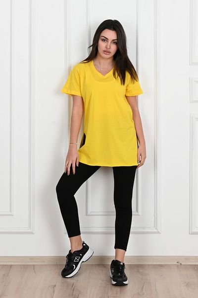 Koza Butik Tricou cu decolteu în V pentru femei 8783-22