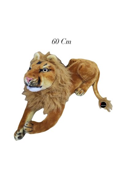 TOPROCKSTORE Aslan Peluş Dev Boy 60 Cm Peluş Aslan