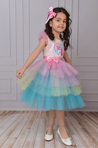 esmacamoda Rochie Unicorn pentru fete