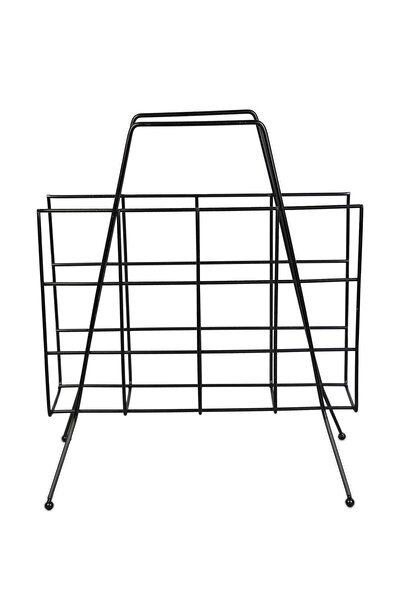 nilşah Metal Ferforje Ayaklı Gazetelik Ve Dergilik