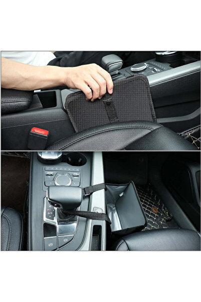 sogex سلة مهملات السيارة مقاومة للماء، حقيبة تخزين محمولة قابلة للطي