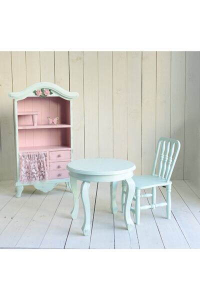 MINIWOODEN TOYS Çocuk Ahşap Oyuncak Oturma Takımı
