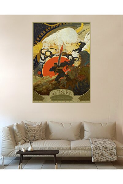 owl bag Anime Berserk fanart poster Desenli Tasarım Duvar Halısı