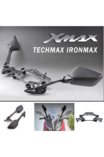YSGMOTOPARTS Yamaha Xmax 250/300/400 2018-2022 Katlanır Ayna Telefon Tutacak ...