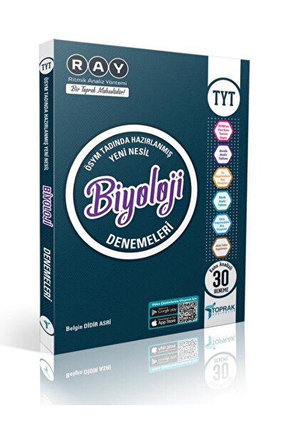 toprak yayın Ları Tyt Biyoloji Deneme