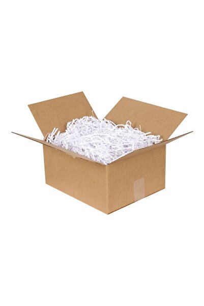 Kolicim Zikzak Kırpıntı Kağıt - Kırpık Kağıt - Beyaz - 1 Kg.