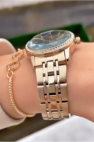 Homies Brand Yellow Color Waterproof Women's Wristwatch - With Bracelet Gift