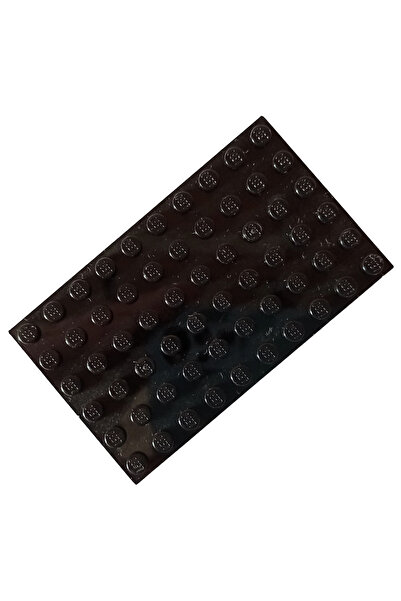 LEGO سيتم إرسال لوحة الإكسسوارات المخصصة Moc Creator Plate 6 × 10 من الطوب الأسود المسطح 2 قطعة