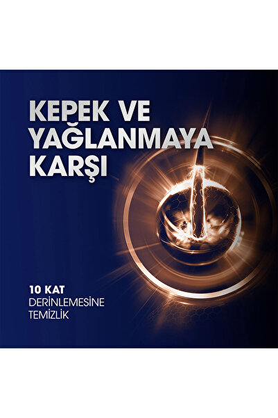 Clear Men Kepeğe Karşı Etkili Şampuan Saç Dökülmesine Karşı 350 ml X3