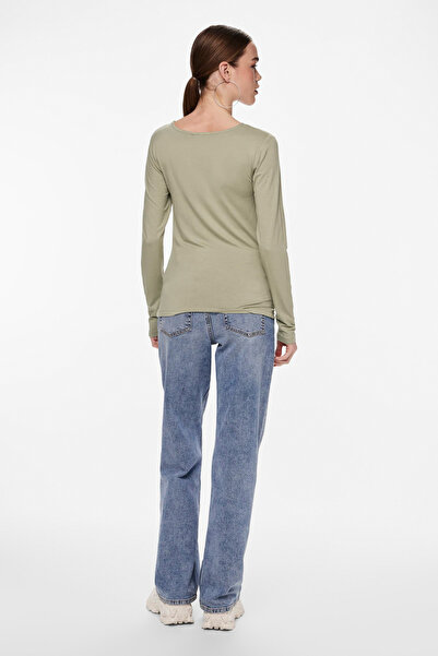 PIECES PCBARBERA LS LACE TOP NOOS BC