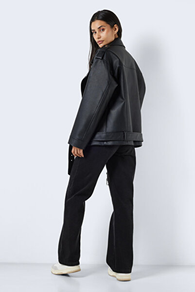 Noisy May Nmpaulına Oversize Biker Jacket Noos
