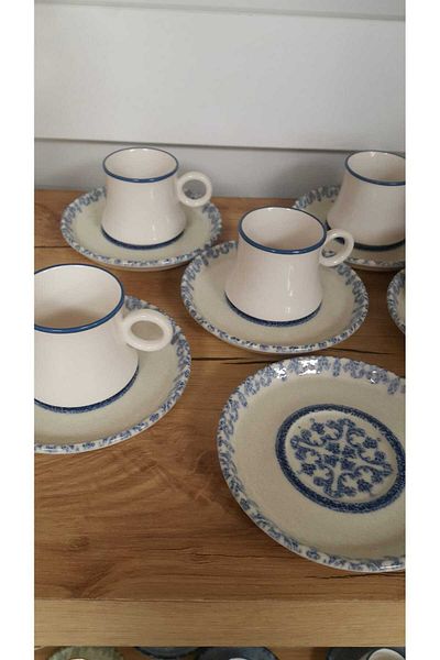 Noble Life NOBLE LIFE PORCELAIN 12 PIECES COFFEE CUP SET