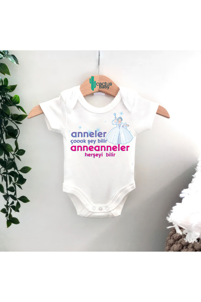 CACTUS COLLECTION Unisex Baby Bodysuit WITH MOTHER KNOW Everything WRITTEN
