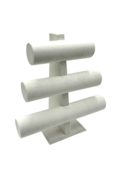 teknotrust Βάση ρολογιού για τρία βραχιόλια, βελούδινη κρέμα